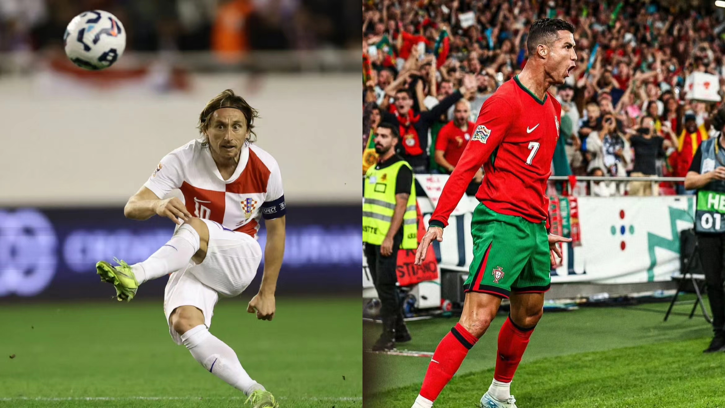 Jalkapallo ei tunne rajoja tai ikää, Portugali ja Kroatia pääsevät UEFA Nations Leaguen kahdeksan parhaan joukkoon